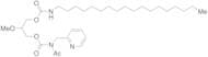 Acetyl(2-pyridinylmethyl)carbamic Acid 2-Methoxy-3-[[(octadecylamino)carbonyl]oxy]propyl Ester