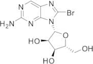 2-Amino-8-bromo-9-(b-D-ribofuranosyl)purine
