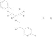1-(6-Aminopyridin-3-yl)-2-(4-phenylbutan-2-ylamino)ethanol Dihydrochloride-D₆