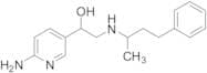 1-(6-Aminopyridin-3-yl)-2-(4-phenylbutan-2-ylamino)ethanol