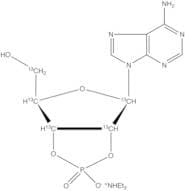 Adenosine 2',3'-Cyclic Phosphate-13C5 Triethylammonium Salt