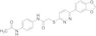 N-[4-(Acetylamino)phenyl]-2-[[6-(1,3-benzodioxol-5-yl)-3-pyridazinyl]thio]acetamide