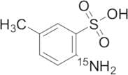 2-(Amino-​15N)​-​5-​methyl-benzenesulfonic Acid