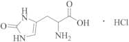 2-Amino-3-(2-oxo-2,3-dihydro-1H-imidazol-4-yl)propanoic Acid Hydrochloride