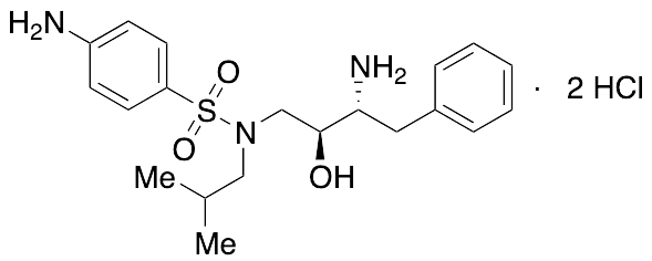 4-Amino-N-((2S,3R)-3-amino-2-hydroxy-4-phenylbutyl)-N-isobutylbenzenesulfonamide Dihydrochloride