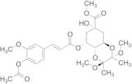 (2S,3S,4aR,6R,8R,8aS)-8-[[(2E)-3-[4-(Acetyloxy)-3-methoxyphenyl]-1-oxo-2-propen-1-yl]oxy]octahydro…
