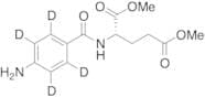 N-(4-Aminobenzoyl)-L-glutamic Acid 1,5-Dimethyl Ester-d4