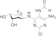 N-[4-Amino-2-chloro-6-[(2-deoxy-2-fluoro-b-D-arabinopyranosyl)amino]-5-pyrimidinyl]-formamide