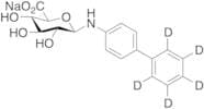 4-Aminobiphenyl-d5 β-D-Glucuronide Sodium Salt