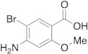 4-Amino-5-bromo-2-methoxybenzenecarboxylic Acid