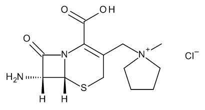 1-[[(6R,7R)-7-Amino-2-carboxy-8-oxo-5-thia-1-azabicyclo[4.2.0]oct-2-en-3-yl]methyl]-1-methylpyrrol…