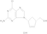 (1S,4R)-4-(2-Amino-6-chloro-9H-purin-9-yl)-2-cyclopentene-1-methanol Hydrochloride