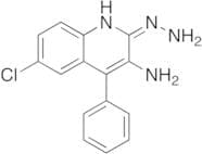 3-Amino-6-chloro-4-(4-pyridinyl)-2-quinolinone Hydrazone