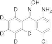 2-Amino-5-chlorobenzophenone Oxime-d5