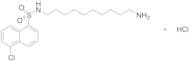 N-(10-Aminodecyl)-5-chloro-1-naphthalenesulfonamide Hydrochloride
