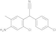 2-(4-Amino-2-chloro-5-methylphenyl)-2-(4-chlorophenyl)acetonitrile