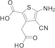 5-Amino-2-carboxy-4-cyano-3-thiopheneacetic Acid