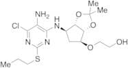 2-[[(3aR,4S,6R,6aS)-6-[[5-Amino-6-chloro-2-(propylthio)-4-pyrimidinyl]amino]tetrahydro-2,2-dimethy…