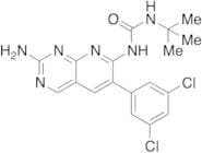 N-[2-Amino-6-(3,5-dichlorophenyl)pyrido[2,3-d]pyrimidin-7-yl]-N'-(1,1-dimethylethyl)urea