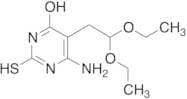 6-Amino-5(2,2-diethoxyethyl)-4-hydroxy-2-mercaptopyrimidine