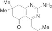 2-Amino-7,8-dihydro-7,7-dimethyl-4-propyl-5(6H)quinazolinone