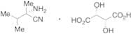 (2S)-2-Amino-2,3-dimethyl-butanenitrile L-(+)-Tartaric Acid