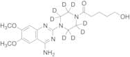 1-[4-(4-Amino-6,7-dimethoxy-2-quinazolinyl)-1-piperazinyl]-5-hydroxy-1-pentanone-d8