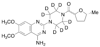 [4-(4-Amino-6,7-dimethoxy-2-quinazolinyl)-1-piperazinyl][(5S)-tetrahydro-5-methyl-2-furanyl]methan…