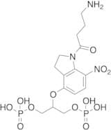 4-Amino-1-[2,3-dihydro-7-nitro-4-[2-(phosphonooxy)-1-[(phosphonooxy)methyl]ethoxy]-1H-indol-1-yl]-…