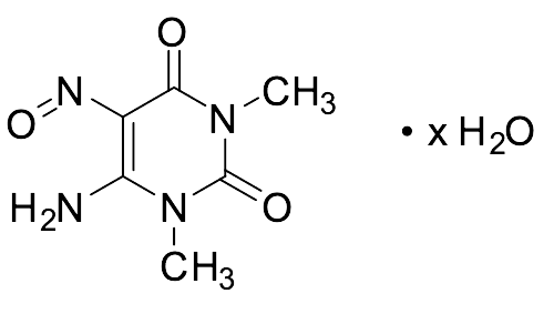 4-Amino-1,3-dimethyl-5-nitrosouracil x-H2O