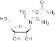 5-Aminoimidazole-4-carboxamide-1-β-D-ribofuranoside-13C2,15N