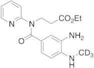 N-[3-Amino-4-(methylamino)benzoyl]-N-2-pyridinyl-β-alanine-d3 Ethyl Ester