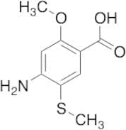 4-Amino-​2-​methoxy-​5-​(methylthio)​benzoic Acid