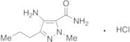 4-Amino-1-methyl-3-propyl-1H-pyrazole-5-carboxamide Hydrochloride