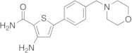 3-Amino-5-[4-(morpholin-4-ylmethyl)phenyl]thiophene-2-carboxamide