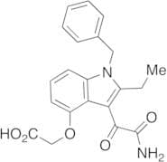 2-[[3-(2-Amino-2-oxoacetyl)-2-ethyl-1-(phenylmethyl)-1H-indol-4-yl]oxy]Acetic Acid