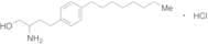 β-Amino-4-octylbenzenebutanol Hydrochloride