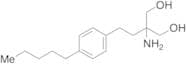 2-​Amino-​2-​[2-​(4-​pentylphenyl)​ethyl]​-1,​3-​propanediol Hydrochloride