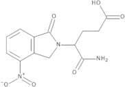 5-Amino-4-(4-nitro-1-oxoisoindolin-2-yl)-5-oxopentanoic Acid