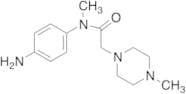 N-(4-Aminophenyl)-N-methyl-2-(4-methylpiperazin-1-yl)acetamide
