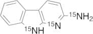 2-Amino-9H-pyrido[2,3-b]indole-15N3