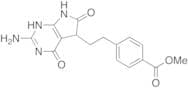 4-[2-(2-Amino-4,5,6,7-tetrahydro-4,6-dioxo-3H-pyrrolo[2,3-d]pyrimidin-5-yl)ethyl]benzoic Acid Meth…