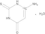 6-Amino-2-thiouracil-13C Monohydrate