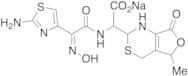 α-[[(2-Amino-4-thiazolyl)(hydroxyimino)acetyl]amino]-1,2,5,7-tetrahydro-5-methyl-7-oxo-4H-Furo[3