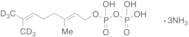 Ammonium Geranyl Pyrophosphate-D6 Triammonium Salt
