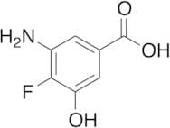 3-Amino-4-fluoro-5-hydroxybenzoic Acid