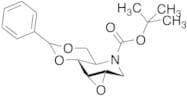 2,3-Anhydro-4,6-O-benzylidene-N-(tert-butoxycarbonyl)-1,5-deoxy-1,5-imino-D-glucitol
