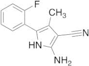 2-Amino-5-(2-fluorophenyl)-4-methyl-1H-pyrrole-3-carbonitrile