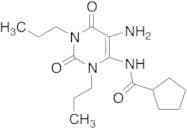 N-(6-Amino-1,2,3,4-tetrahydro-2,4-dioxo-1,3-dipropyl-5-pyrimidinyl)cyclopentanecarboxamide