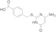 4-[[(4-Amino-1,6-dihydro-6-oxo-2-pyrimidinyl)thio]methyl]benzoic Acid